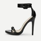 Shein Ankle Strap Two Part Heels