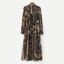 Shein Floral Print Button Through Shirt Dress