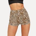 Shein Leopard Print Mini Shorts