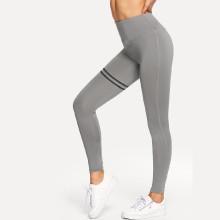Shein Contrast Stripe Yoga Leggings
