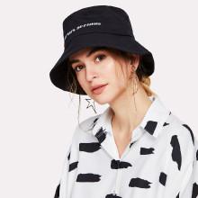 Shein Embroidered Bucket Hat