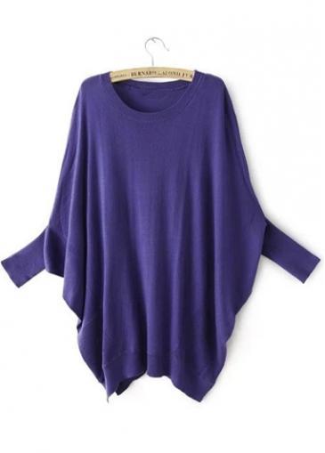 Rosewe New Arrival Round Neck Woman Pullovers With Batwing Sleeve