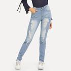 Shein Ripped Pocket Detail Pants