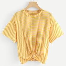 Shein Horizontal Striped Tee