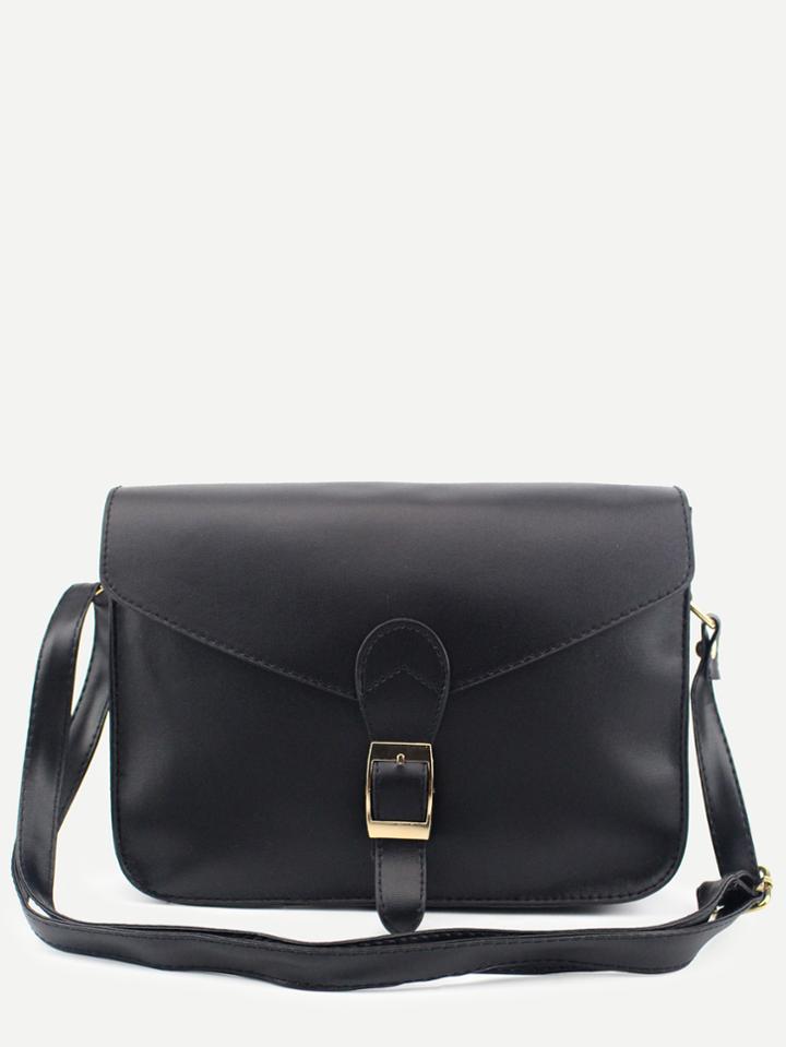 Shein Buckle Strap Closure Envelope Crossbody Bag