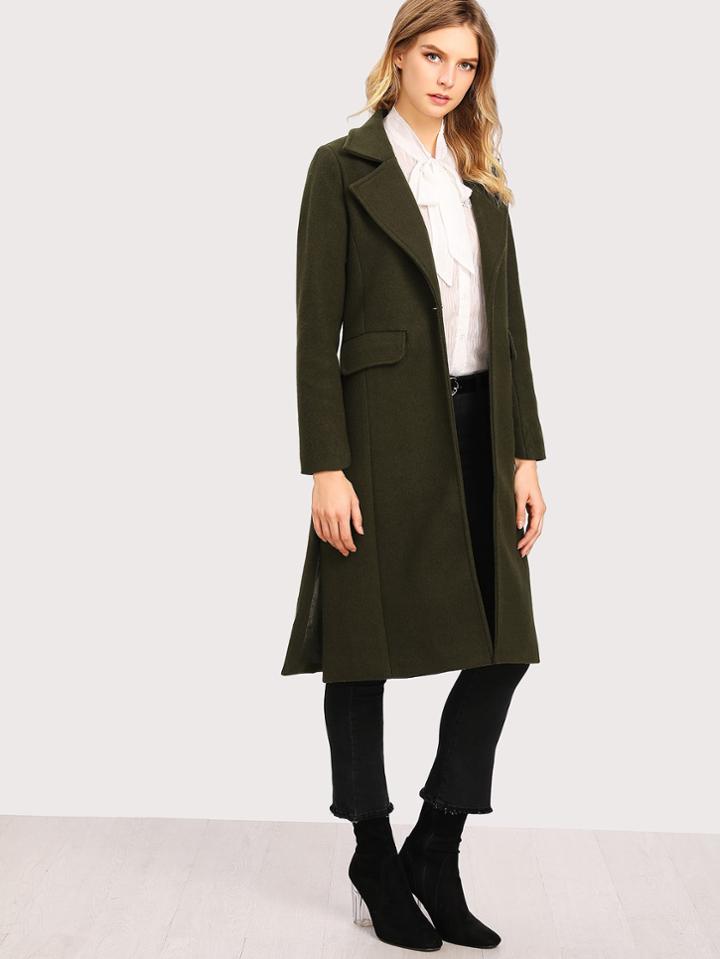 Shein Split Side Coat
