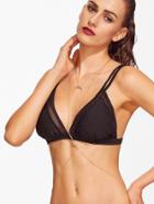 Shein Gold Layered Crescent Pendant Body Chain