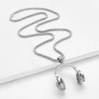 Shein Earphone Pendant Chain Necklace
