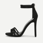 Shein Two Part Ankle Strap Strappy Heels