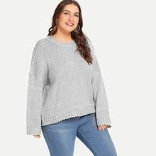Shein Plus Drop Shoulder Sweater
