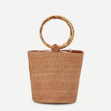 Shein Bucket Crossbody Bag With Double Handle