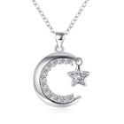 Shein Moon & Star Pendant Necklace