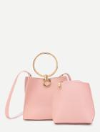 Shein Pu Shoulder Bag With Inner Pouch