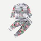 Shein Toddler Boys Floral Print Top With Pants