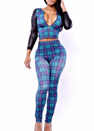 Rosewe Fine Quality Long Sleeve Printed Tops And Leggings