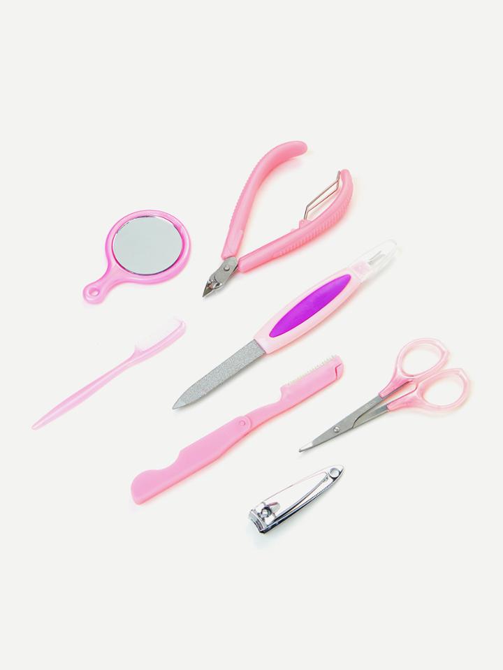 Shein Stainless Steel Makeup Tool Set