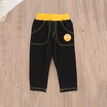 Shein Toddler Boys Letter Embroidery Pants