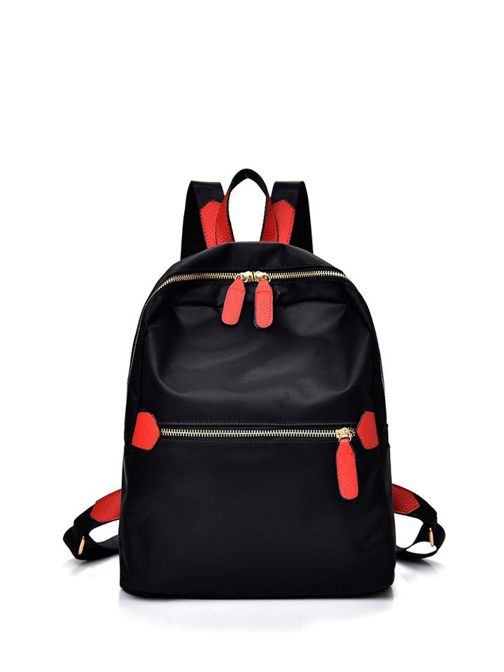 Shein Contrast Trim Zip Around Backpack
