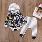 Shein Toddler Boys Halloween Print Jumpsuit With Striped Pants