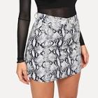 Shein High Waist Snake Print Skirt