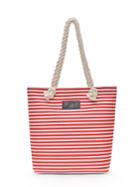 Shein Striped Detail Shopper Bag