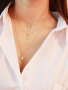 Shein Multi Charm Layered Choker Necklace