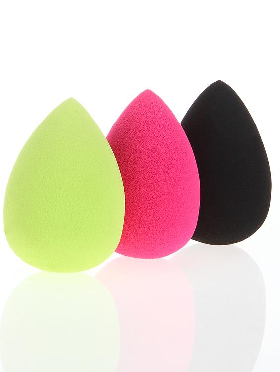 Shein 3pcs Drop Shaped Makeup Puffs
