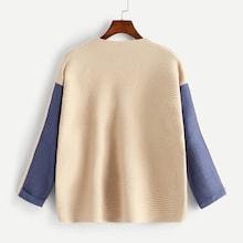 Shein Plus Cut And Sew Panel Jumper