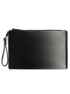 Shein Black Ombre Side Braided Adjustable Strap Envelope Bag
