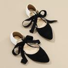 Shein O-ring Knot Detail Point Toe Flats