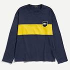 Shein Men Color Block Letter Tee