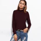 Shein Cowl Neck Tulip Back Tee