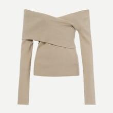 Shein Slim Fitted Wrap Jumper