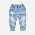 Shein Toddler Girls Ripped Jeans