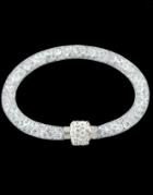 Shein White With Diamond Bracelet