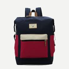 Shein Color Block Nylon Backpack