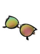 Shein Cutout Cat Eye Red Lenses Sunglasses