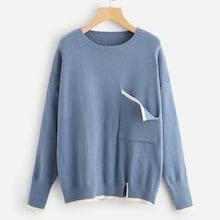 Shein Split Detail Sweater