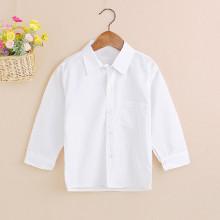 Shein Girls Long Sleeve Plain Blouse
