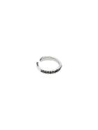 Shein Silver Plated Punk Ring