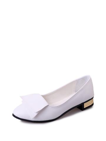 Shein Layer Detail Pu Flats