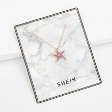 Shein Starfish Design Pendant Necklace