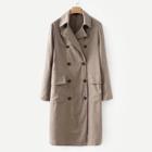 Shein Double Breasted Trench Coat