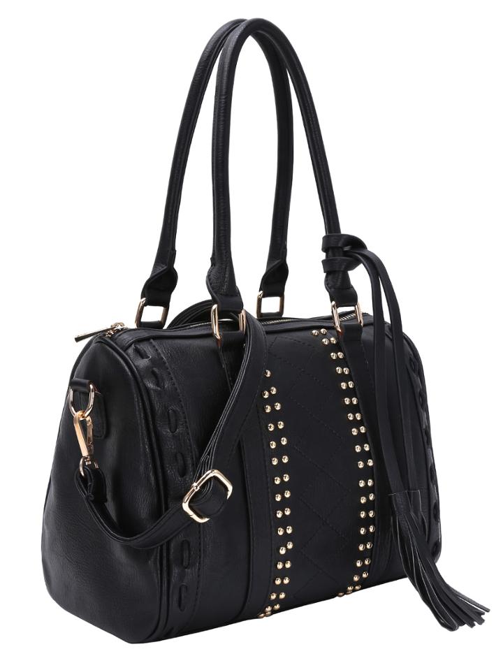Shein Studded Tassel Embellished Shoulder Bag