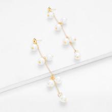 Shein Faux Pearl Decorated Dangle Earrings