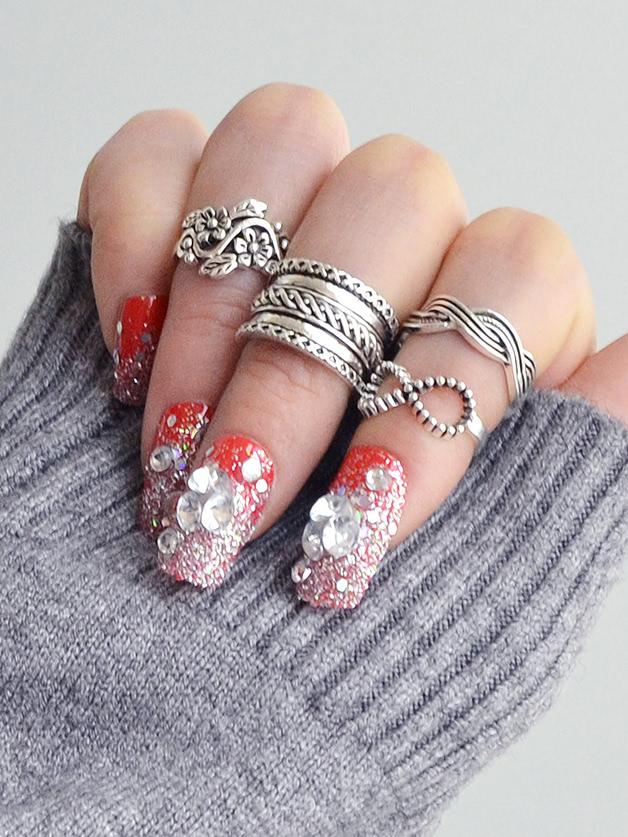 Shein Four-piece Joint Ring