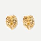 Shein Men Lion Shaped Cufflinks 1pair