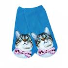 Shein Cat Print Socks