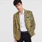 Shein Men Leopard Print Blazer
