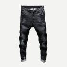 Shein Men Rolled Hem Plain Jeans